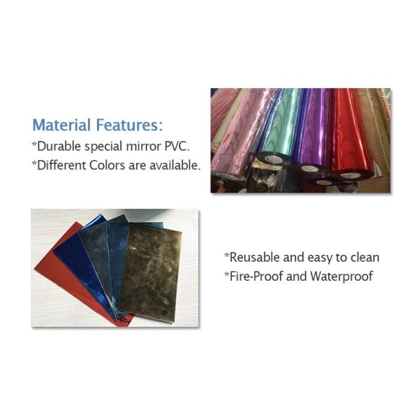 0.6m, 0.8m, 1.0m, 1.2m, 1.5m, 1.8m, 2.0m Floating Reflective Inflatable Mirror Balloon For Advertising