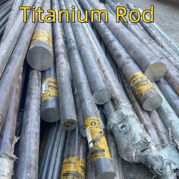 ASTM B348 Gr2 TA2 Pure Metal Titanium Bar Heating Element Rod Titanium Round Soild Rod
