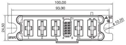 15 Pin Female Energy Storage Hybrid Connector 150A IEC 61984 EN 61984