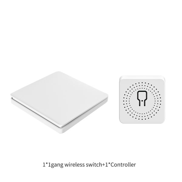 16A 433Mhz Wireless Kinetic Energy Switch 2 Way Push Button Waterproof Light Switch