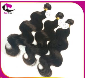 China Supreme Quality 100% Human Hair Dark Brown Brazilian Virgin Hair Body Wave No Shedding No Tangle Guaranteed wholesale