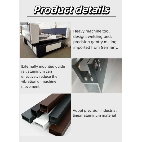 Contour Cutting Laser Cutting Machine for Fabric, Leather and Textile150W Co2 Laser Cutter