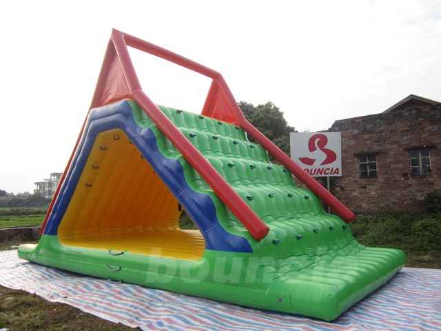 China Bounica Floating Inflatable Water Slide With TUV Certificate wholesale