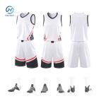 Regular Fit Athletic Style Custom Sublimated Basketball Uniforms for Men
