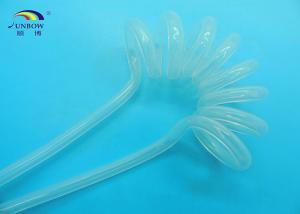 China Fluoroplastic Spiral PFA Tube , Plastic Heat Resistant Tubing For Unity PFA Winding Tubing on sale
