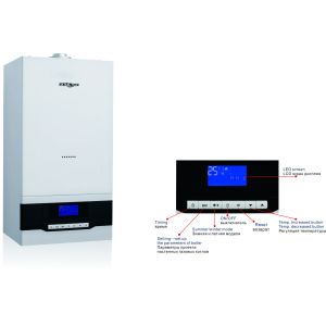 China Powerful Wall Installed Gas Boiler Programmable Controls Variable Dimensions on sale