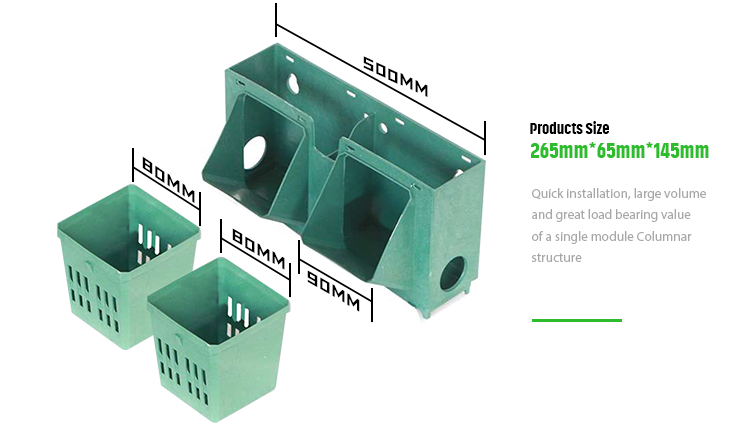 Hydroponic Vertical Self Watering Artificial Green Wall System for Greening Projects