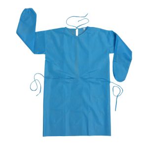 China SMS Nonwoven Disposable Isolation Gowns , Unisex Disposable Dressing Gowns on sale