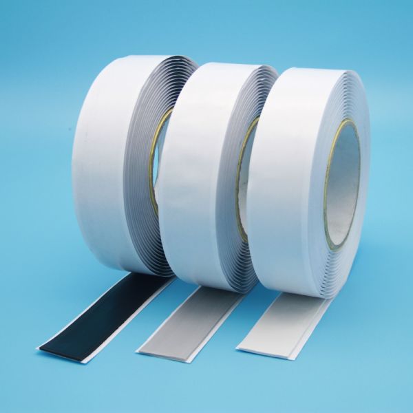 Waterproof Membrane Butyl Rubber Adhesive Tape with Nonwoven Geotextile Double Sided