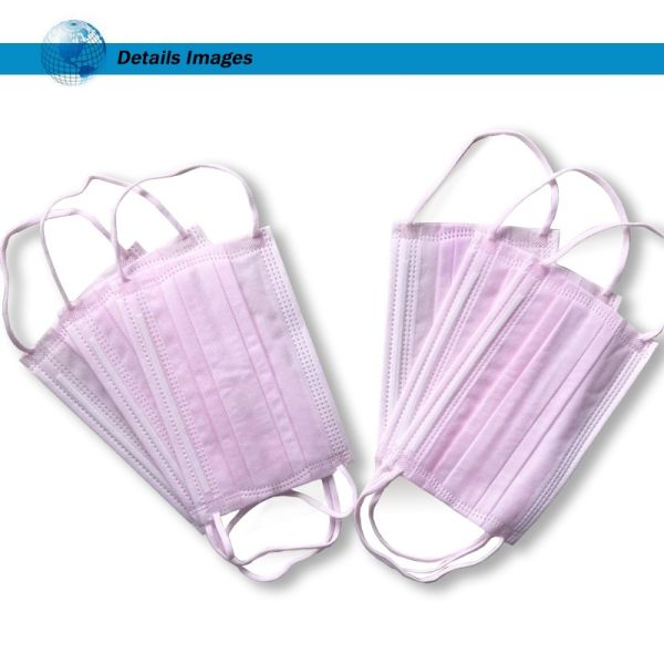 Non Woven Face Mask Surgical Disposable Single Use Anti Dust Breathable