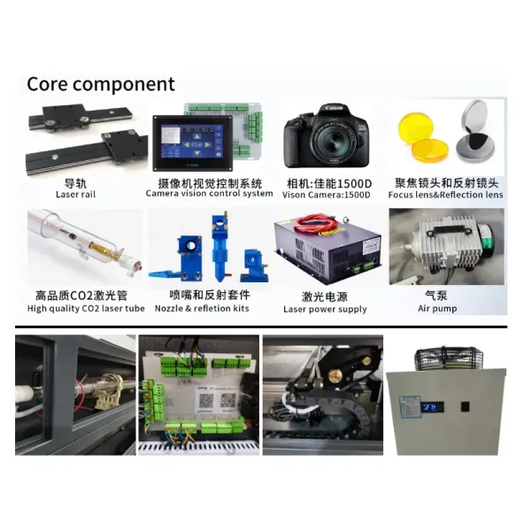 Fabric Laser Cutting Machine for Cloth Textile Jeans Laser 1820 1825 1830