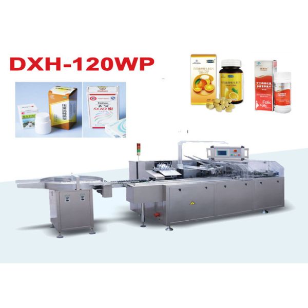 SS304 medicine Bottle Cartoning Machine / Automatically Carton Sealing Machines