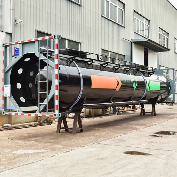 Customized ISO Tank Container 40 FT For Chemical Liquid Transportation