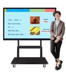 IR Touch Lcd Monitors OEM , 10 Points Infrared Interactive Touch Screen LCD