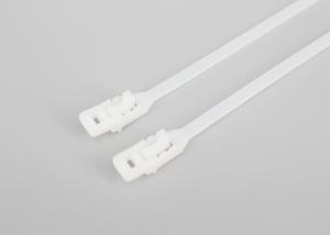 China DM-4.8*280RT mm double loop reusable cable tie / double lock releasable cable ties on sale
