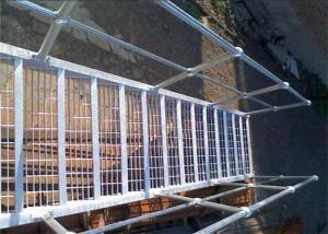 China Anti Slip Galvanized Steel Stair Treads For Bridge Decking Twist Steel wholesale