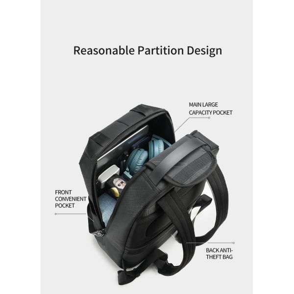 Splashproof Oxford T-B9050 Business Travel Backpacks For Traveling