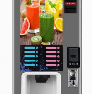China Juice Automatic Cold Drink Vending Machine Extractor Heating 1600W Cooling 150W on sale