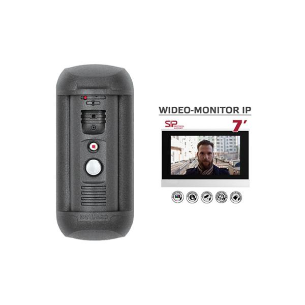 Quality Full Duplex IP65 Vandal Proof SIP Video Intercom for sale