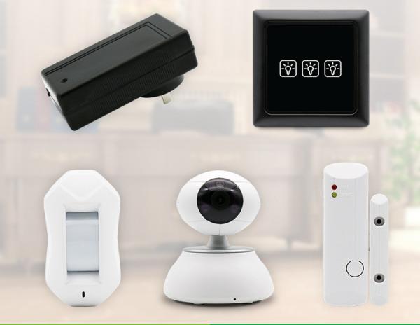 Zigbee smart home automation security system
