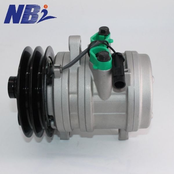 SP10 Ac Compressor Factory For Komatsu Tractor 46443509 9201082 12V