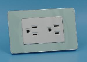 China 110 - 250V 10A / 16A Duplex Electrical Outlet , Custom Electric Plug Sockets wholesale