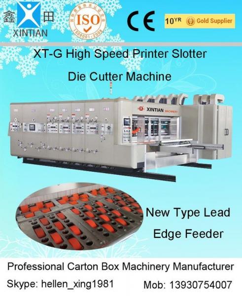 Quality Energy-Saving Slotting Die-Cutting Flexo Label Printing Machine 18.5kw - 30kw for sale