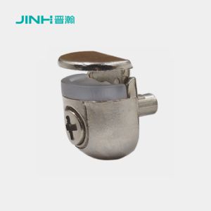 China Semi Circular Glass Panel Clamp Glass Partition Clips OEM Customized wholesale