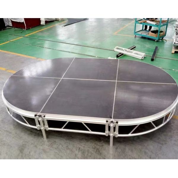 Lightweight Portable Aluminum Stage Platform Quick Assembly For Concerts