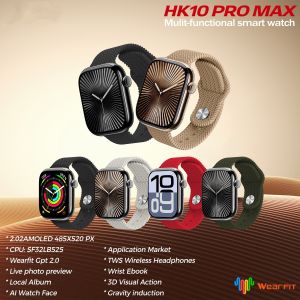 HK10 Pro Max 4G bluetooth Smartwatch ChatGPT AMOLED Screen