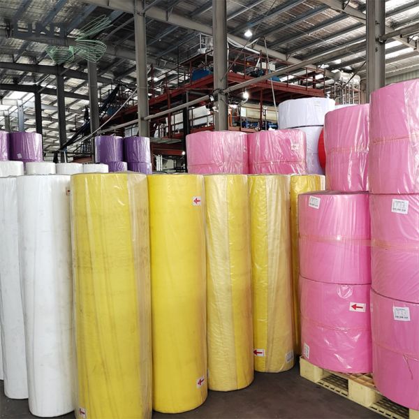 100% Polyester PP Spunbond Non Woven Fabric OEM / ODM Acceptable