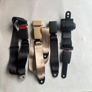 China Universal 2-Point Seat Belt with 50,000 Buckle Cycles, 22kN Static Breaking Force, and 47mm Webbing Width for Bus Passenger Safety on sale