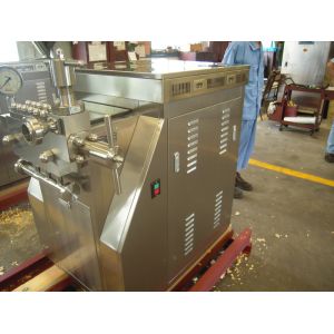 China High Pressure Milk Homogenizer Machine Manual / Hydraulic Operating on sale