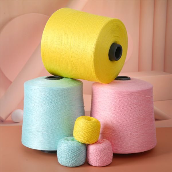 Multi Scene Recycled Nylon Spun Yarn , Antibacterial Hand Spun Wool