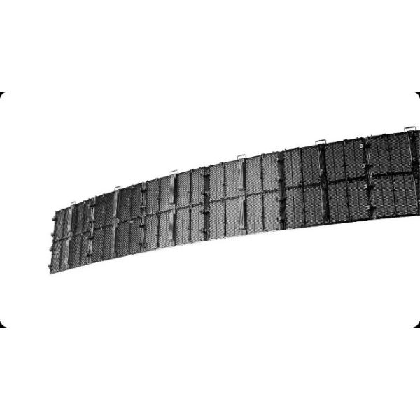 Rental Outdoor Transparent LED Display / High Transparency / Curved / Easy Installation and Maintenance / P6.94mm