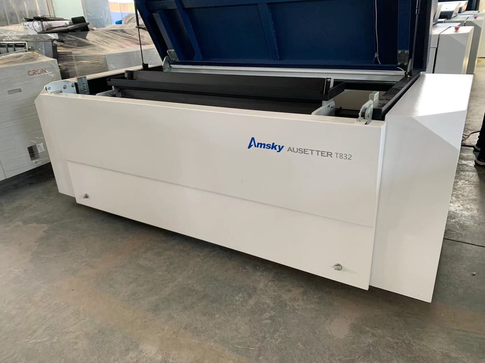 China Host Weight 1000KG Thermal Printing Machine High Production Speed of 28 Sheets Per Hour for Needs wholesale