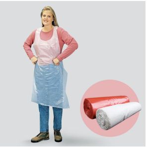 Custom Transparent Pe Cheap Disposable Apron Medical Waterproof apron gown
