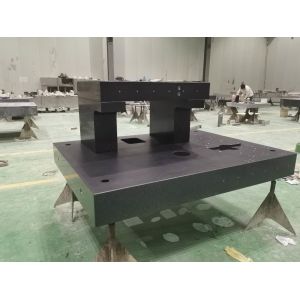 China 00 Grade Black Granite Assembly With Anti Vibration System wholesale