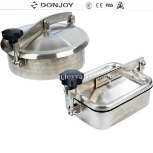 China 1 Bar Outward Opening Pressure Rectangular Manway 235x185mm wholesale