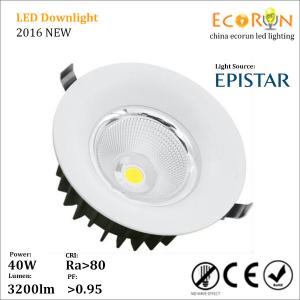 China round recessed ceiling downlight 15w 20w 30w led light cob downlight for hotel lighting wholesale