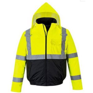 China Breathable Mens Reflective Jacket Thick Customized Logo High Visibility wholesale