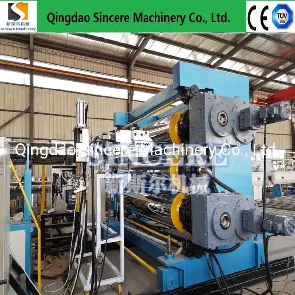 PP PE PVC Thick Plastic Sheets/Board/Panel Extrusion Machine Line