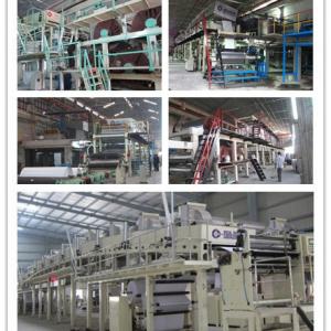 China 1300mm 2400mm Thermal Paper Coating Machine 250gsm Duplex Board Paper Roll Making on sale