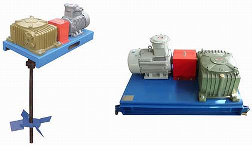 Industrial Mud Liquid Mixing Agitator/Drilling Fluid Mud Agitator With Impeller For Solid Control Equipment