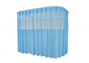 China Ceiling Mounted Hospital Cubicle Curtain With Tracking Systems wholesale