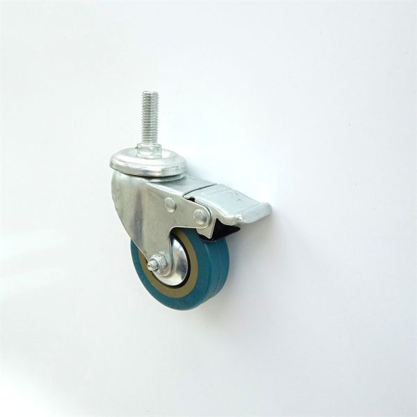 High Temperature Resistant Medium Duty Caster Wheels 75mm Swivel Castors For Cart