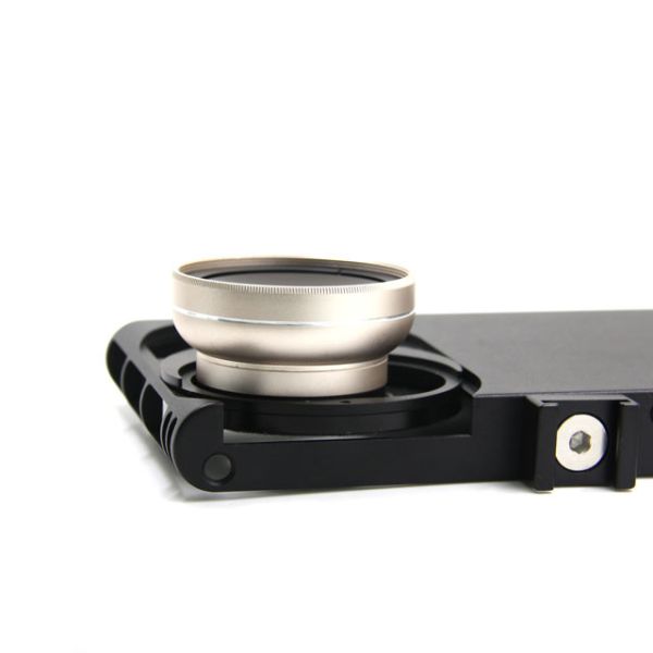 Champagne Clip On Fisheye Lens Ultra Wide Angle Phone Lens With Macro