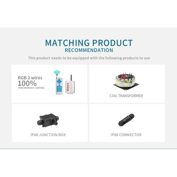 Synchronous Control Fiberglass Pool Lights ABS IP68 Swimming Pool Lights Underwater