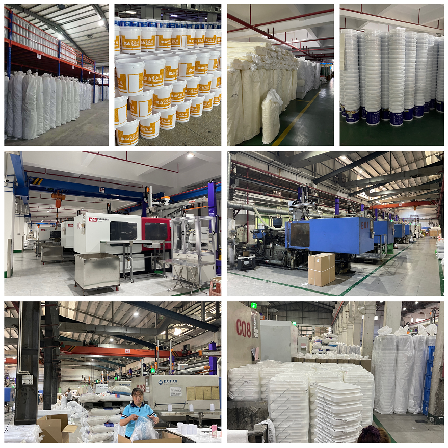 Industries 9 Liter Plastic Packaging Container With Handle And Lid