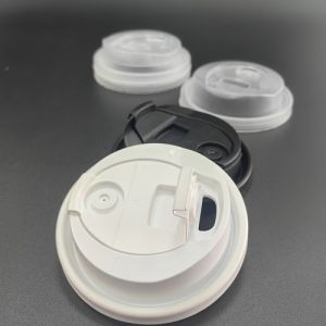 China Take away coffee Cup Lid use hot/ cold drink disposable coffee cups plastic PP/PS cover lid for cup wholesale